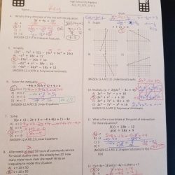 Math 1 eoc review packet