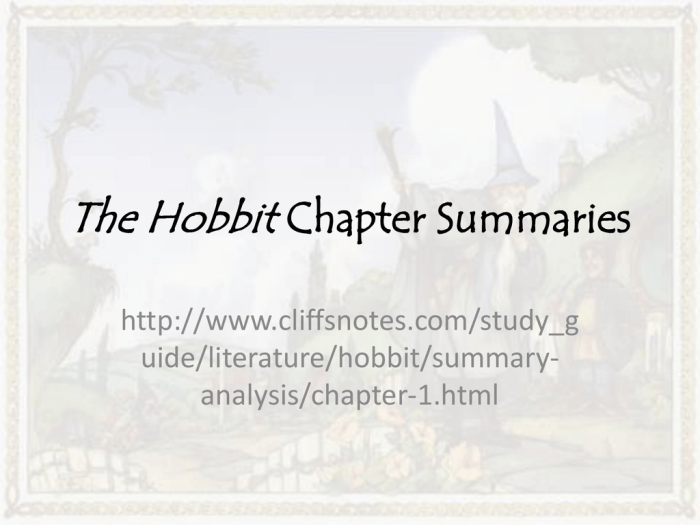 Chapter 9 summary the hobbit