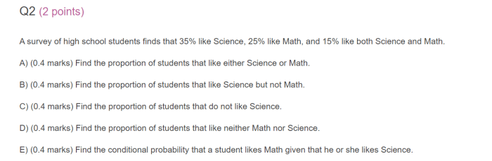 Spotting the opportunity math quiz answers